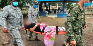 Bajo Baudó: evacúan indígena afectado por artefacto explosivo