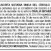 Edicto Oralia Bichibí Rubiano