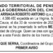 Edicto 1er. aviso Roberto Antonio Arriaga