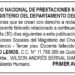 Edicto 1er. aviso Andrés Aristarco Moreno Lemos