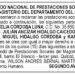 Edicto 2do. aviso Ofelia Córdoba Luna