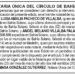 Edicto Luisa Amalia Pacheco de Villalba y Ángel Melanio Villalba Palacios