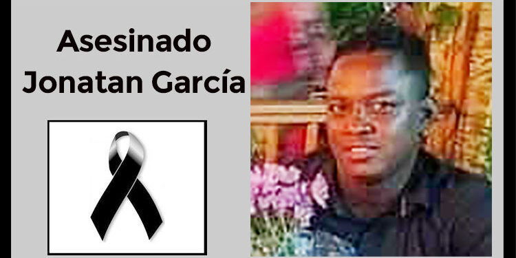 Asesinado Jhonatan García