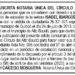 Edicto Isabel Ibargüen Palacios
