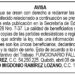 Edicto aviso Gelsomina García Ramírez