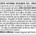 Edicto José Arcadio Moreno Cuesta