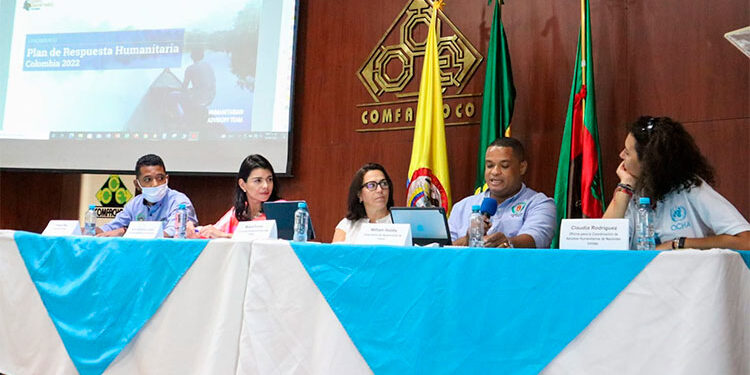Presentan en el Chocó el Plan Nacional de Respuesta Humanitaria 2022