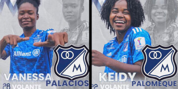 Dos chocoanas en el club Millonarios