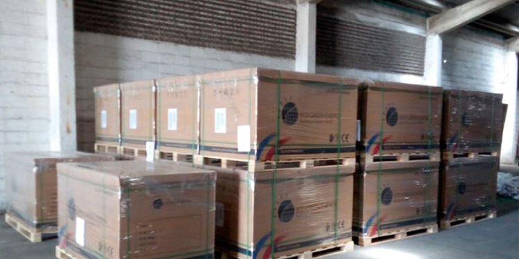Llegaron 2.428 paneles solares para proyecto en Bojayá