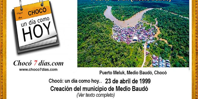 Medio Baudó, Chocó