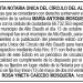 Edicto María Antonia Mosquera Urrutia