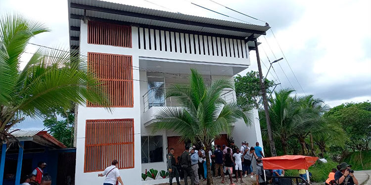 Bojayá: inauguran casa-pasaje con 9 habitaciones y un auditorio