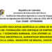 Institución Educativa Agrícola La Loma de Bojayá, formación con enfoque de emprendimientos etnocultural y economía naranja, con jóvenes al retomar las huertas y azoteas ancestrales, garantizar seguridad alimentaria en La Loma, municipio de Bojayá, Chocó.