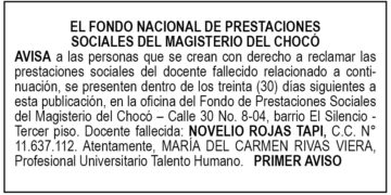Edicto1er aviso Novelio Rojas Tapi