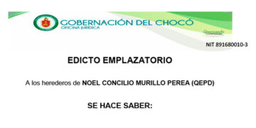 Edicto Noel Concilio Murillo Perea