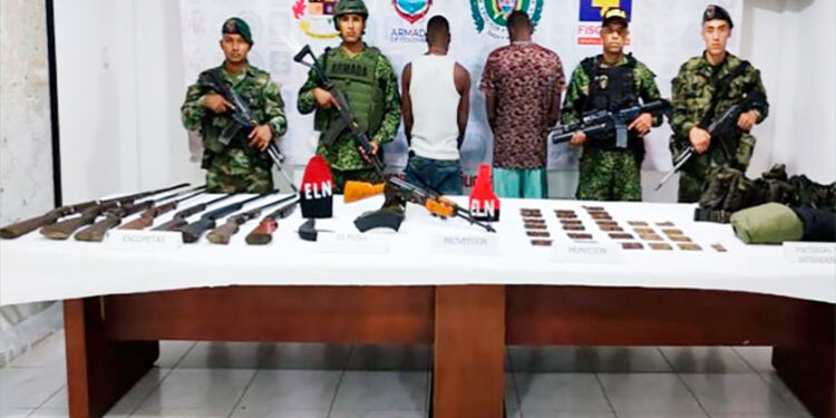 Litoral de San Juan: tres integrantes del ELN se desmovilizaron