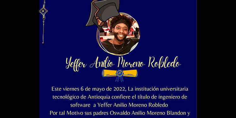 Grado Yeffer Anilio Moreno Robledo