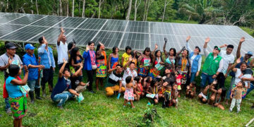 Unguía: indígenas de Jilgal reciben paneles solares