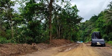 Subcontratista suspende trabajos de pavimentación Bahía Solano-El Valle