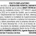 Edicto 2do. aviso Sindy Patricia Serna Mosquera