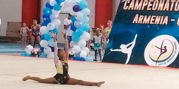 Chocó hace historia en gimnasia rítmica en evento nacional