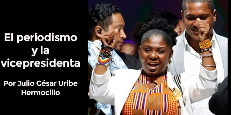 El periodismo y la vicepresidenta