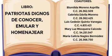 Libro: Patriotas dignos de conocer, emular y homenajear