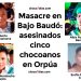 Masacre en Bajo Baudó: asesinados cinco chocoanos en Orpúa