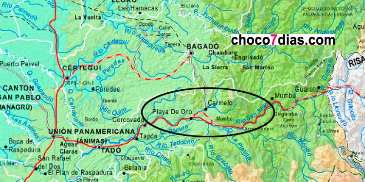 Tadó. Adjudican contrato para mejorar la vía Playa de Oro-Carmelo