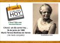 Chocó: un día como hoy… 16 de junio de 1998. Murió Teresa Martínez de Varela