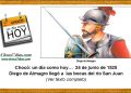 Chocó: un día como hoy…  24 de junio de 1525. Diego de Almagro llegó a  las bocas del río San Juan.