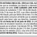 Edicto José Casiano Jave Hurtado
