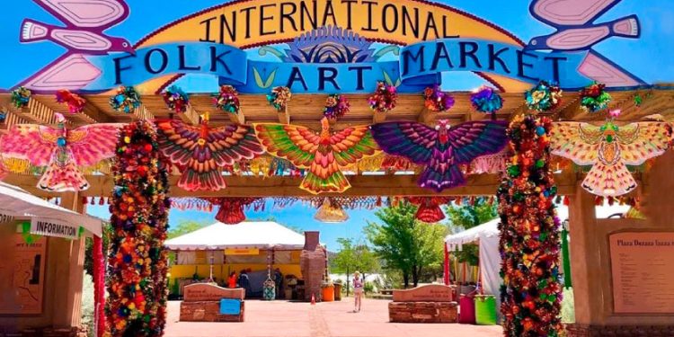 Artesanías de indígenas del Chocó en el International Folk Art Market