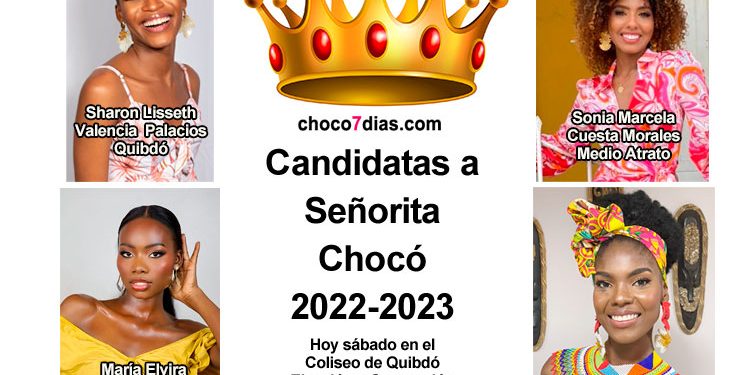 Elección y coronación Señorita Chocó 2022-2023