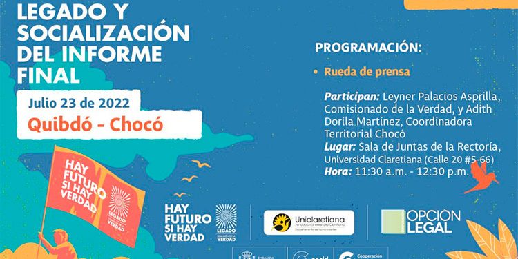 Presentación en Quibdó del Informe Final de la Comisión de la Verdad