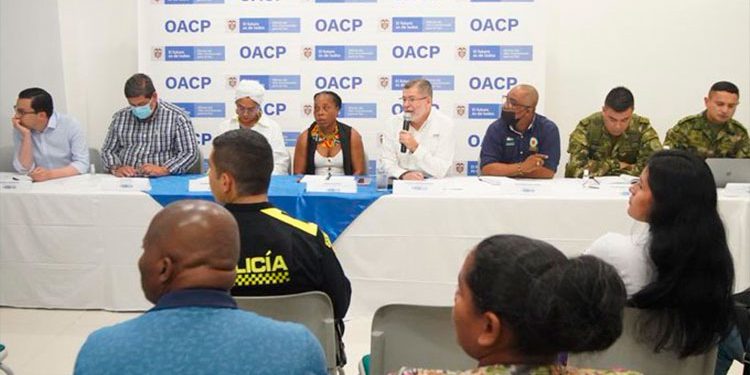 Se reunió en Quibdó la Comisión Nacional de Garantías de Seguridad
