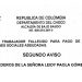 Edicto 2do. aviso Leidy Paola Gómez Moreno