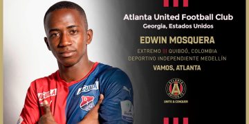 Edwin Mosquera fue fichado por Atlanta United, de Estados Unidos