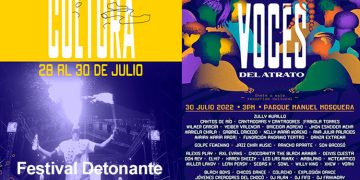 Vuelve el Festival Detonante 2022: 28 a 30 de julio