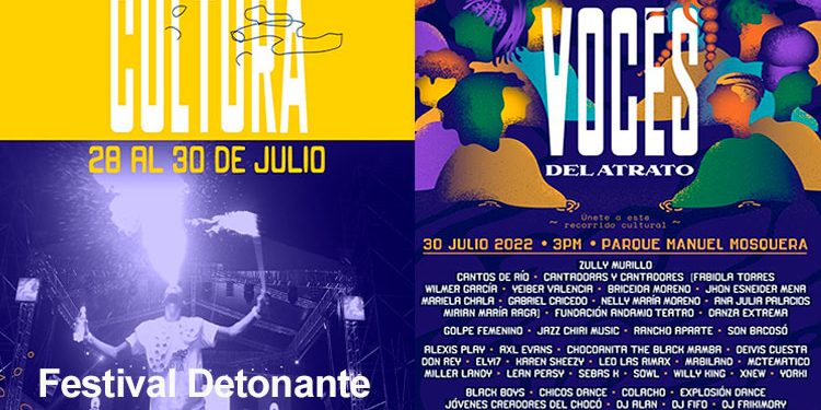 Vuelve el Festival Detonante 2022: 28 a 30 de julio