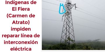 Indígenas de El Fiera impiden reparar línea de interconexión eléctrica