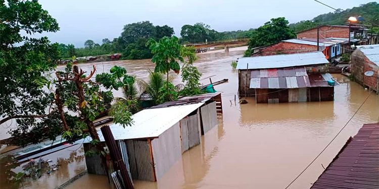 Casi 5.000 familias han sido afectadas por las inundaciones en el Chocó