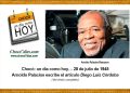 Chocó: un día como hoy… 28 de julio de 1945 Arnoldo Palacios escribe el artículo Diego Luis Córdoba