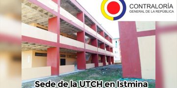 Sanción fiscal de $ 2.253 millones por irregularidades en la construcción de la sede de la UTCH en Istmina