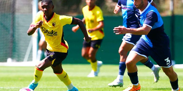 El chocoano Yaser Asprilla marcó su primer gol en Inglaterra