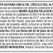 Edicto María Quilina Palacios Pacheco