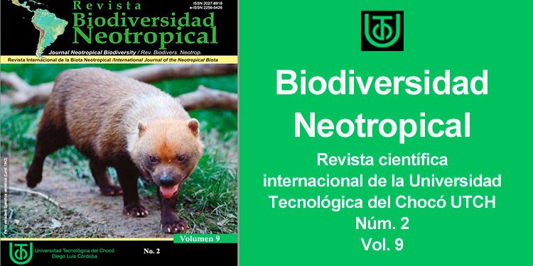 Biodiversidad Neotropical, revista científica internacional de la UTCH, núm. 2, vol. 9