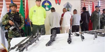 Cuatro capturas e incautación de material de guerra del Clan del Golfo en Medio San Juan
