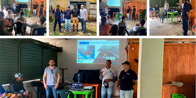 Socializan proyecto de generación híbrida solar-diesel en Coquí, Nuquí
