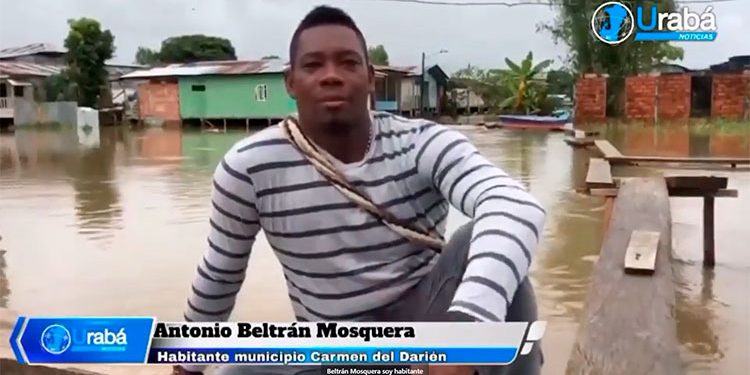 Carmen del Darién pide ayuda ante graves daños por inundaciones